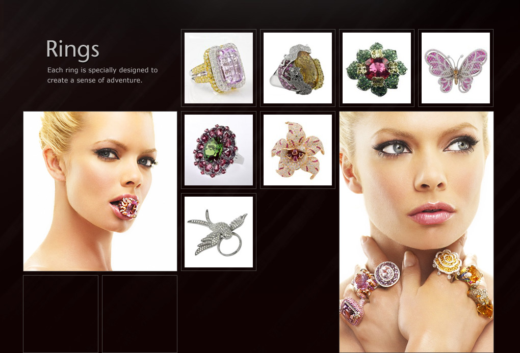 Ring Collection - Jewelry by Rosalina, Inc.